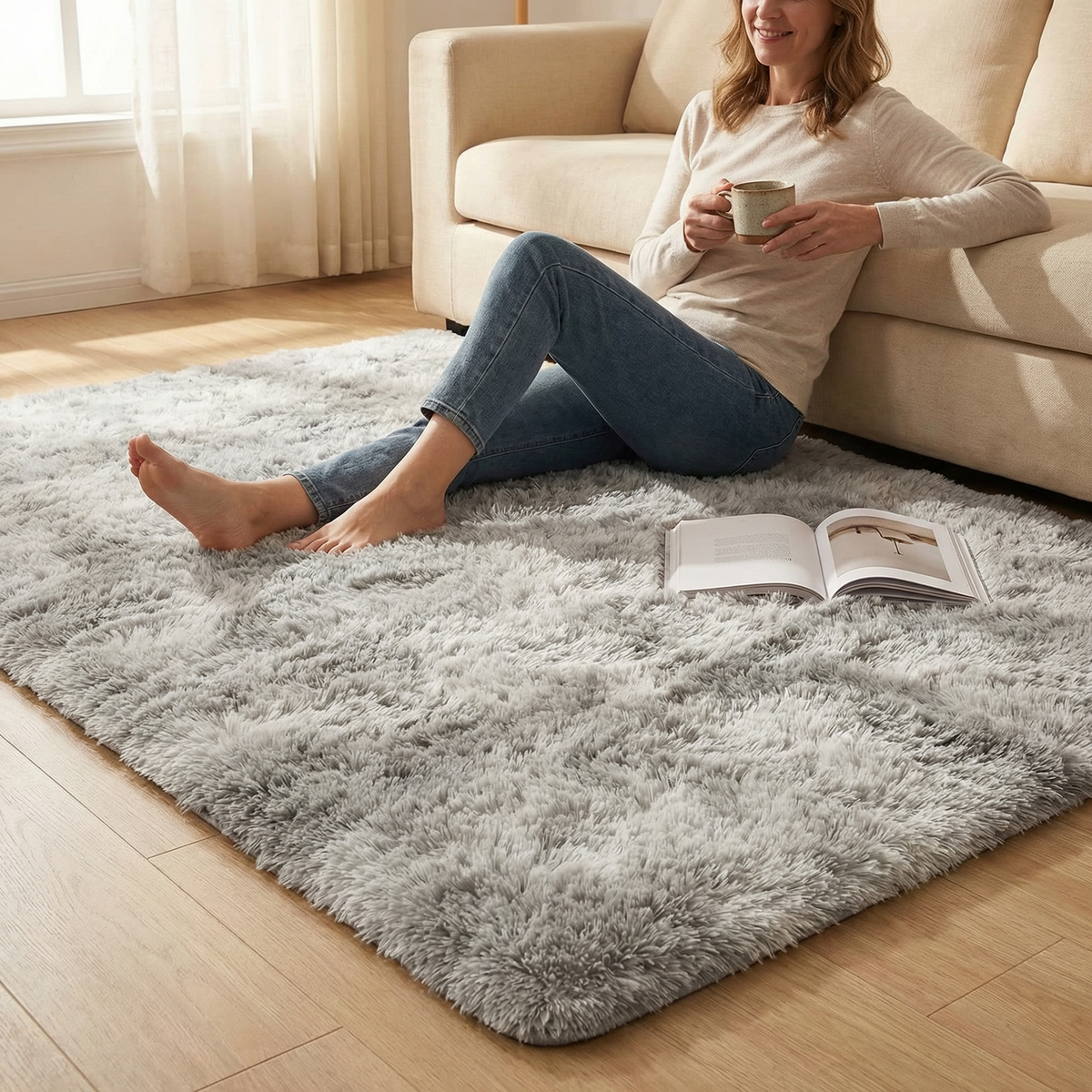 Velura – Gradient Plush Area Rug