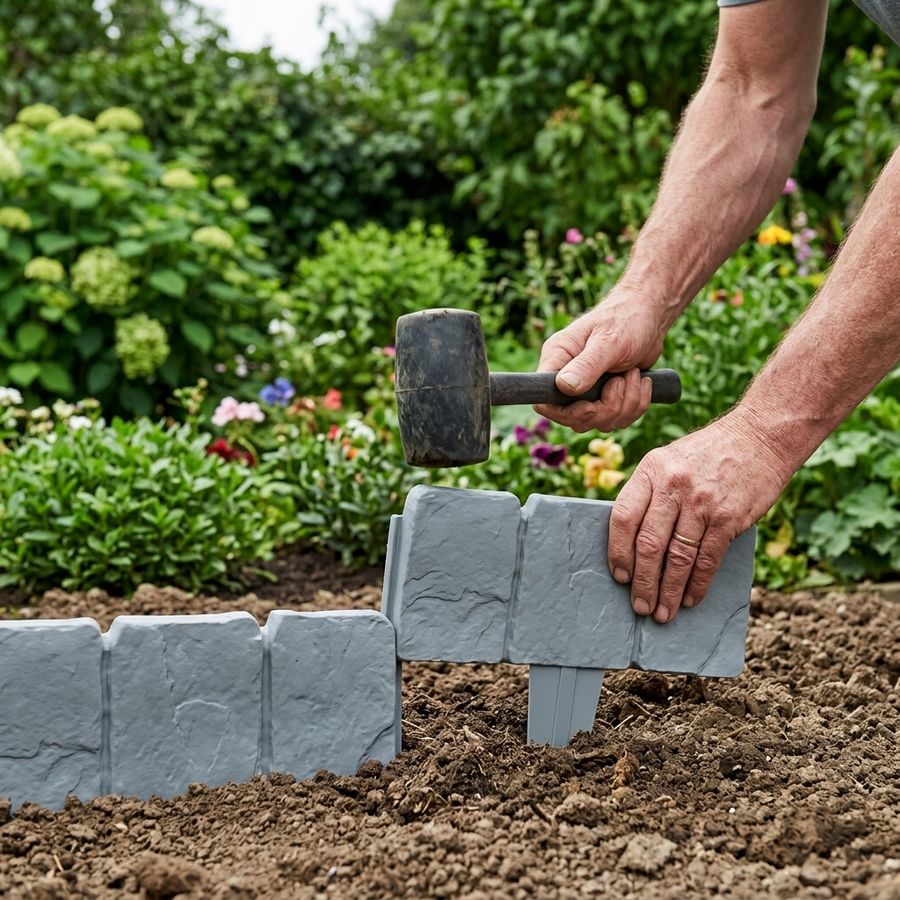 Stoneborder – Faux Stone Garden Edging