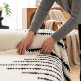 Velura - Non-Slip Plush Couch Cover