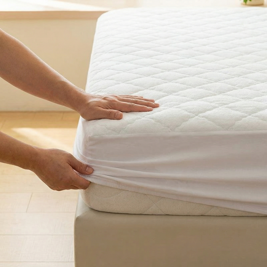 Slumbelle – Waterproof Quilted Mattress Cover & Pillowcase Set