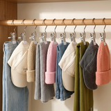 Clipvault – Stainless Steel Closet Clip Hooks (20 Pack)