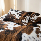 Ranchero – Western Cowhide Bedding Set