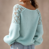 Wearbella – Lace-Knit Look Sweater That Looks Elevated, Not Plain