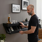 Vaultedge – Floating Wall Shelf with Hidden Compartment