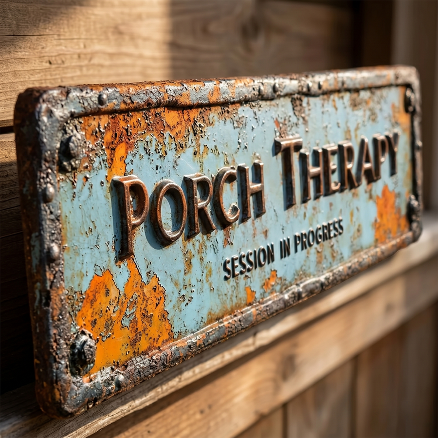 Porchly – Vintage Farmhouse Porch Therapy Plaque