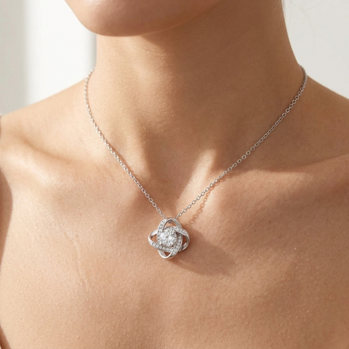 Adoria – "To My Daughter" love knot necklace gift set