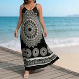 Mandara – Bohemian Mandala Maxi Dress