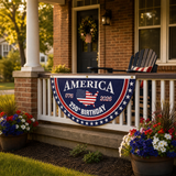 Libertara - 250th Anniversary America Fan Flag