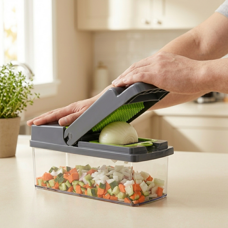 Slicera – All in One Veggie Prep Station