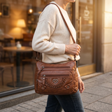 Veluna – Multi-Pocket Crossbody Bag for Everyday Carry