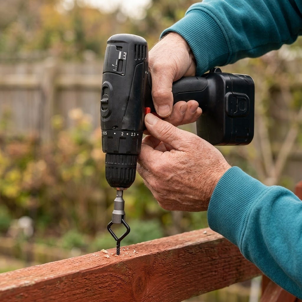 SnapLock – Snap Hanging Hooks with Drill Bit Set
