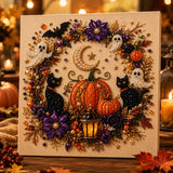 Beadory – Halloween Pearl-like Bead Craft Kit, Cozy Wall Art DIY