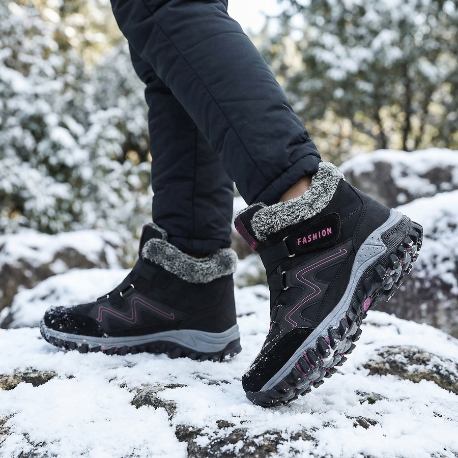 Snowstep – Women's Fur Lined Winter Ankle Boots