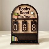 Pagewise – Wooden Reading Book Counter