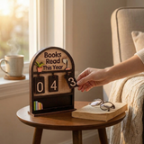 Pagewise – Wooden Reading Book Counter