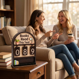 Pagewise – Wooden Reading Book Counter