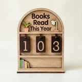 Pagewise – Wooden Reading Book Counter
