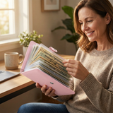 Savora – 50-Pocket Savings Challenge Binder