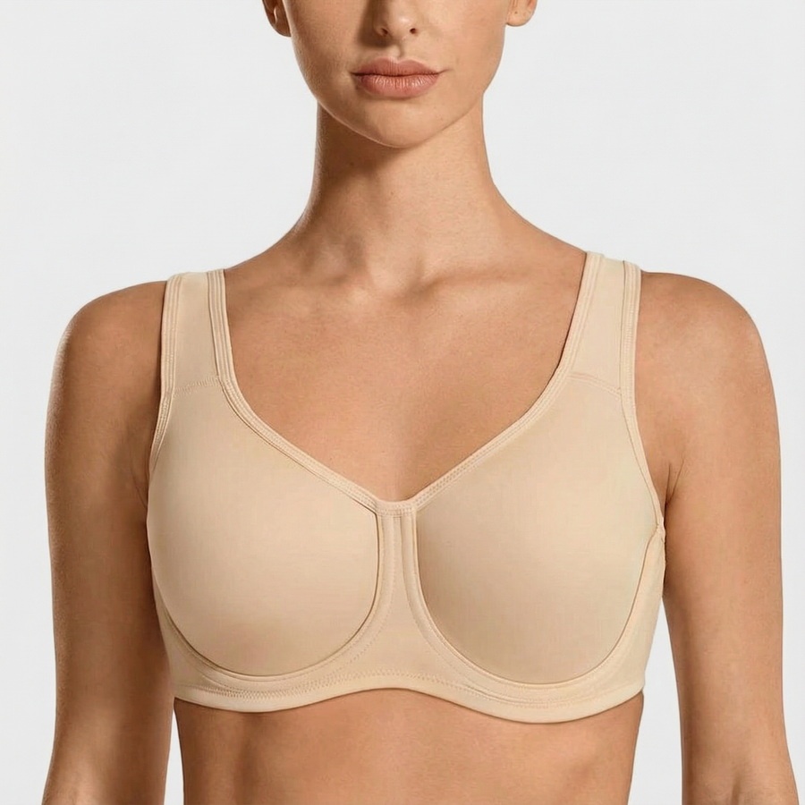 Veluna – Women's Outside Wire High-Impact Sports Bra