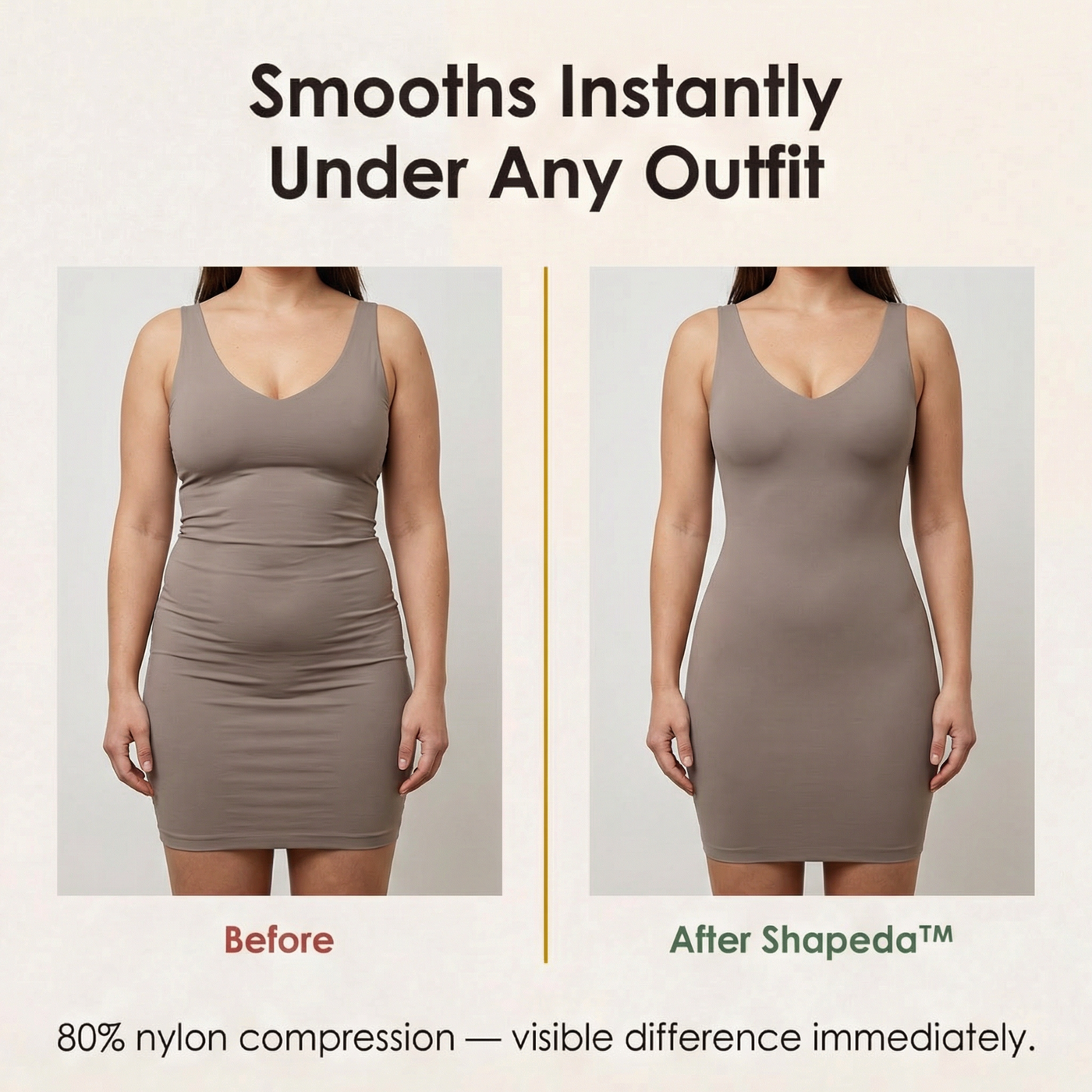 Shapeda – High Waisted Tummy Control Shaper Shorts
