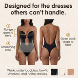 Silhouetta – Open Back Shaping Bodysuit