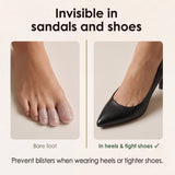 Feeluxe – Breathable Silicone Toe Caps for All Day Comfort (10 Pieces)