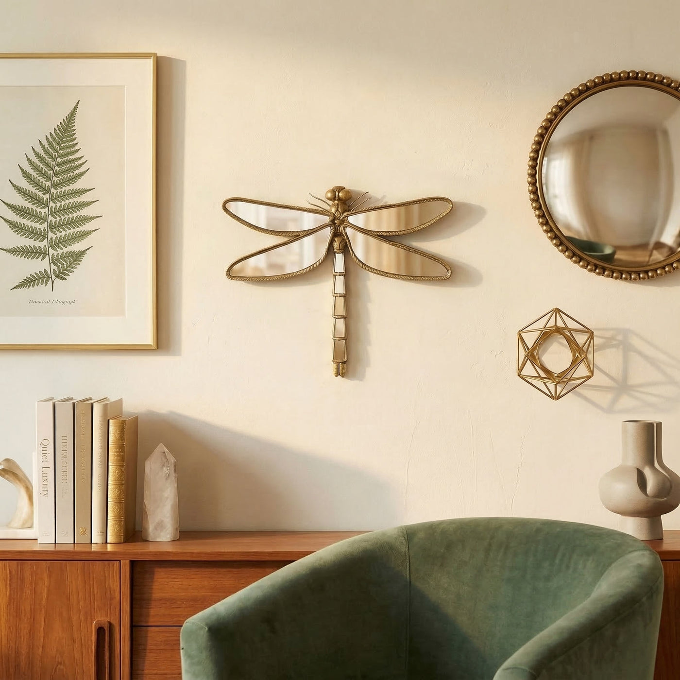 Solara - Mirrored Wall Accent