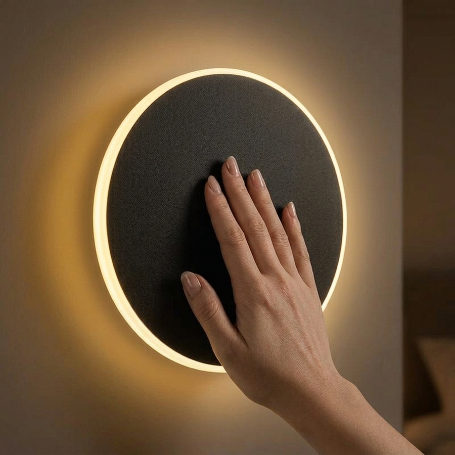 Lunaro – Eclipse Backlit LED Wall Sconce