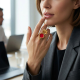 Perlina – Wearable lip balm ring