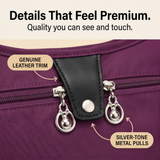 Vossa – Waterproof 10 pocket crossbody bag