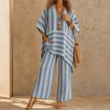 Iluma – Women's Boho Tunic & Wide-Leg Set