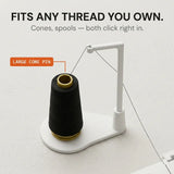 Threadly – Vertical Thread Spool Holder for Home Sewing Machines (2pcs)