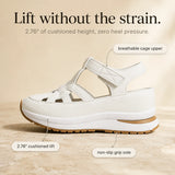 Velora – Cushioned Platform Sandals with Adjustable Strap for All-Day Comfort