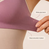 Solivia – Wireless Butterfly Back Bra with Seamless Ice Silk Look Cups