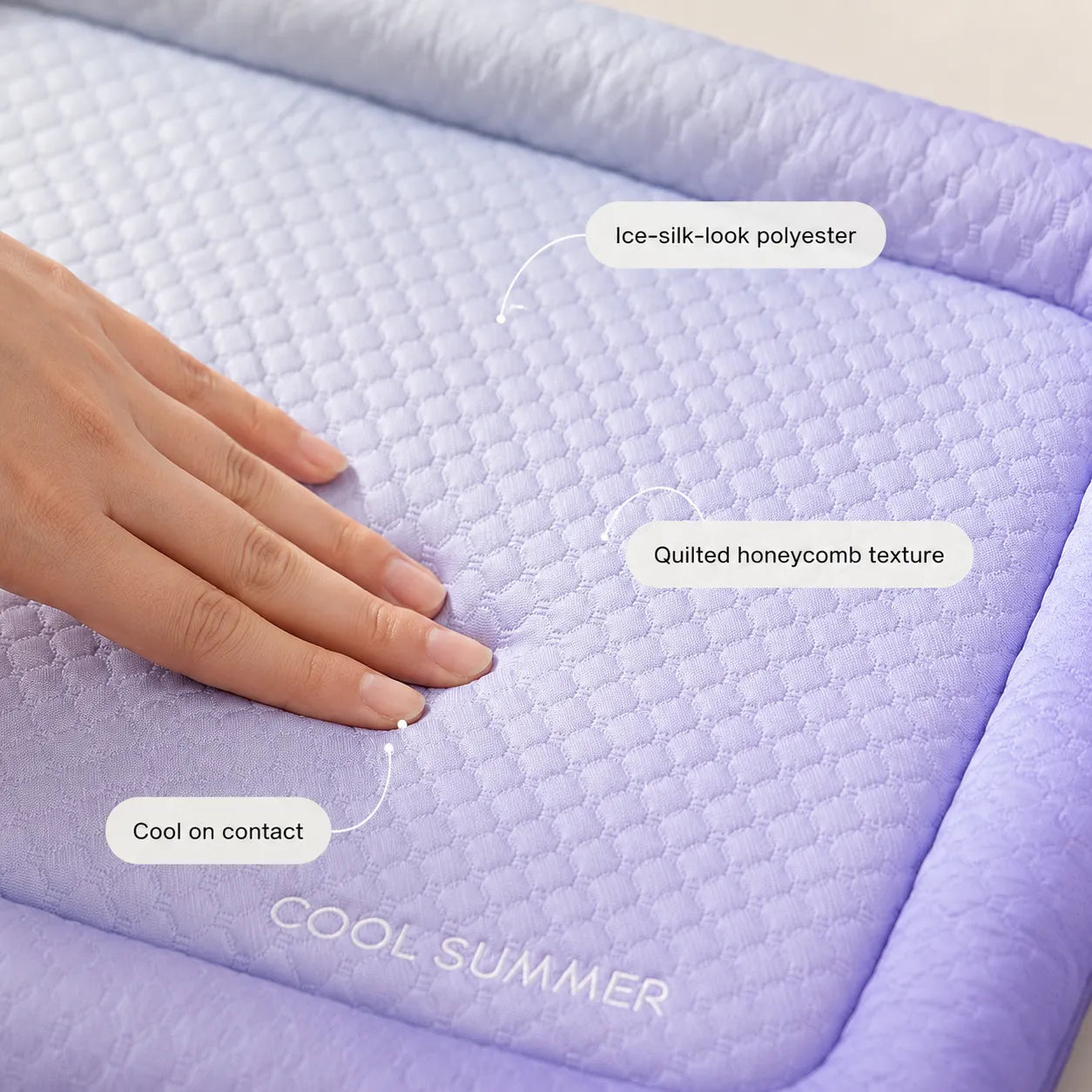 PawChill – Cooling Mat for Dogs with Pillow Edge and Non-Slip Base
