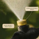 Mistara – Outdoor Patio Misting Cooling System with Brass Nozzles, 33ft