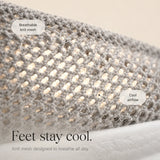 Stelora – Knit Mesh Slip On Sneakers for Women, Cushioned Everyday Walking Shoes