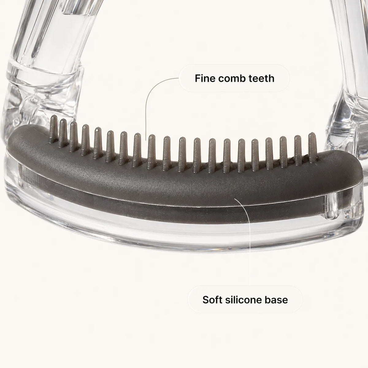 LashLift – Clear Eyelash Curler with Built-In Separating Comb