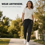 Kolvex – Ice Silk look Cooling Stretch Pants with Zip Pockets