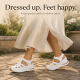Velora – Cushioned Platform Sandals with Adjustable Strap for All-Day Comfort