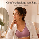 Solivia – Wireless Butterfly Back Bra with Seamless Ice Silk Look Cups
