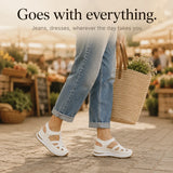 Velora – Cushioned Platform Sandals with Adjustable Strap for All-Day Comfort
