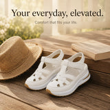 Velora – Cushioned Platform Sandals with Adjustable Strap for All-Day Comfort