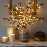 Olivara – Fairy Light Olive Branch