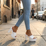 Elvara – Chunky Platform Heel Sandals