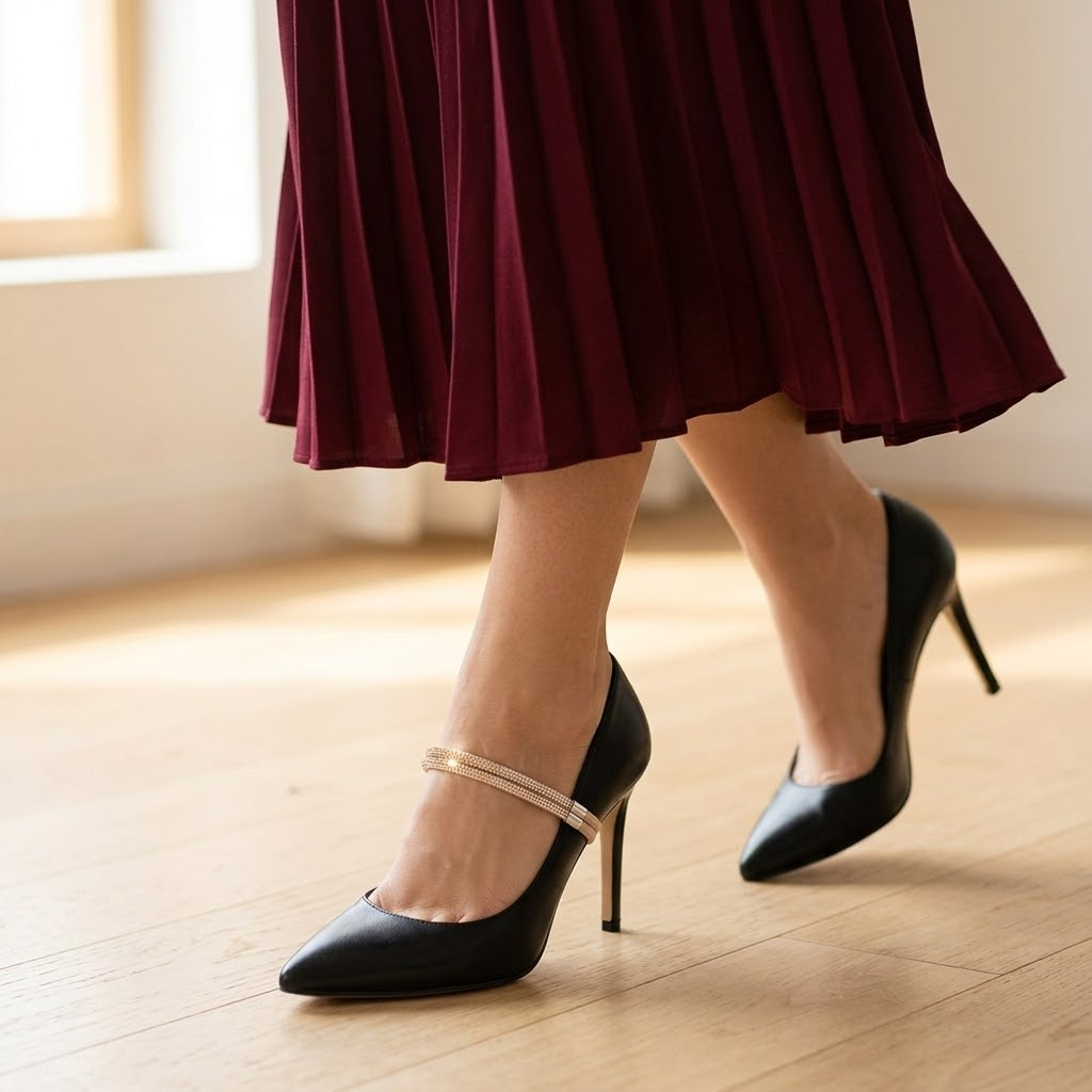 Strella – Instant Glam Rhinestone Heel Straps