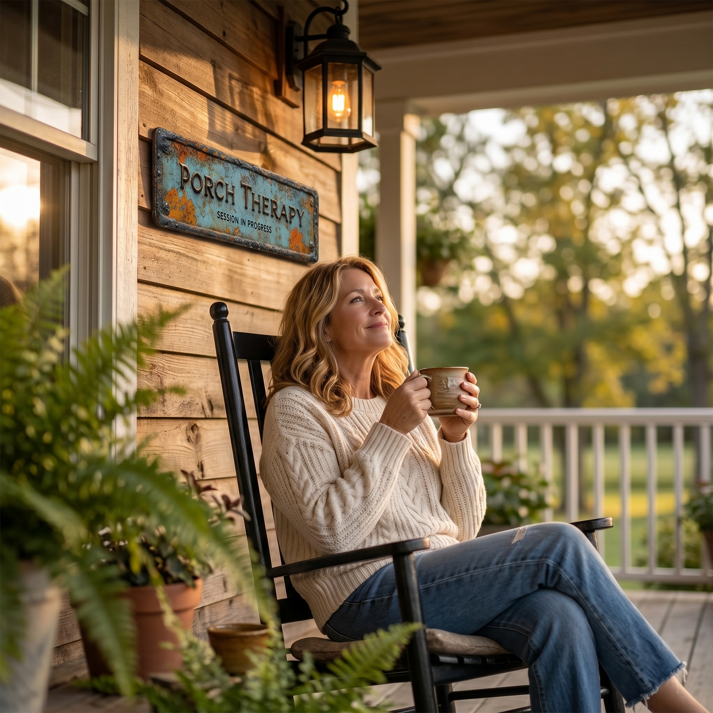 Porchly – Vintage Farmhouse Porch Therapy Plaque