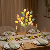 Bloomglow - Tabletop Easter Tree with 24 Glowing Eggs