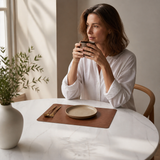 Wearbella – Double-Sided PU Leather Placemats (4-pack)