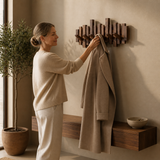 Wovenhall – Sculptural Wood Wall Coat Rack